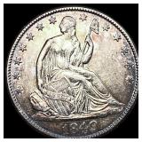 1849-O Silver Seated Liberty Half Dollar  CLOSELY