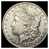 1884-S Silver Morgan Dollar CLOSELY  UNCIRCULATED