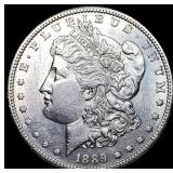 1889-S Silver Morgan Dollar CLOSELY UNCIRCULATED