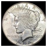 1922-S Silver Peace Dollar UNCIRCULATED