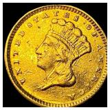 1874 Gold $1 Indian Head Type 3 HIGH GRADE