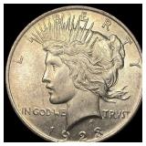 1923-S Silver Peace Dollar UNCIRCULATED