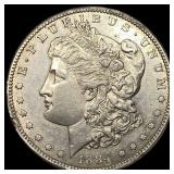 1884-S Silver Morgan Dollar CLOSELY UNCIRCULATED