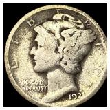 1921 Mercury Dime LIGHTLY CIRCULATED