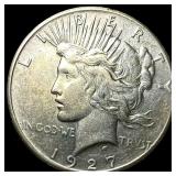 1927 Peace Silver Dollar CLOSELY UNCIRCULATED