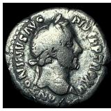 Roman Empire Antoninus Pius 138-161 AD Silver Den