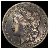 1892-CC Silver Morgan Dollar LIGHTLY  CIRCULATED