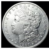 1897-S Silver Morgan Dollar NEARLY UNCIRCULATED