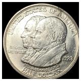 1923-S Monroe Doctrine Centennial Half Dollar UNCI