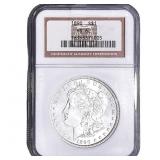 1890 Morgan Silver Dollar NGC MS62
