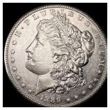 1889-S Silver Morgan Dollar CHOICE AU