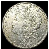 1921-S Silver Morgan Dollar NEARLY UNCIRCULATED