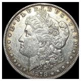 1878 Silver Morgan Dollar CHOICE AU