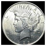 1922 Silver Peace Dollar UNCIRCULATED