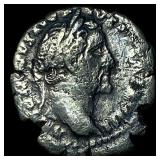 Roman Empire Antoninus Pius 138-161 AD Silver Den