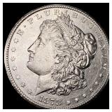 1878 Silver Morgan Dollar CLOSELY UNCIRCULATED
