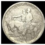 1925 Stone Mountain Silver Half Dollar HIGH  GRAD