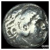 Macedonian Kingdom Alexander III Type Silver Drac