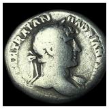 Roman Empire Hadrian 117-138 AD Silver Denarius N