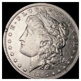 1887 Silver Morgan Dollar CLOSELY UNCIRCULATED