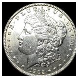 1902 Morgan Silver Dollar CHOICE AU