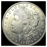 1921-S Silver Morgan Dollar CLOSELY UNCIRCULATED
