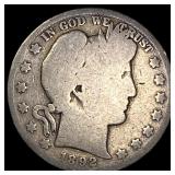 1892-S Silver Barber Half Dollar NICELY  CIRCULAT