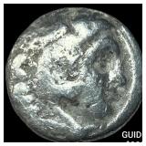 Macedonian Kingdom Alexander III Type Silver Drac