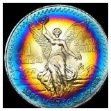 1985 Mexico Silver 1 Onza Libertad SUPERB GEM BU