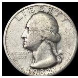 1932-S Silver Washington Quarter LIGHTLY CIRCULATE