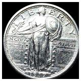 1917 Standing Liberty Silver Quarter CHOICE AU