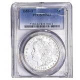 1885-O Morgan Silver Dollar PCGS MS63