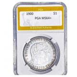 1900 Lafayette Silver Dollar PGA MS64+