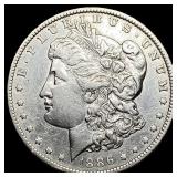 1886-O Silver Morgan Dollar CLOSELY  UNCIRCULATED