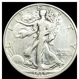 1919 Walking Liberty Half Dollar NEARLY  UNCIRCUL