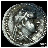 Greco-Bactria Eucratides I 171-145 BC Silver Obol