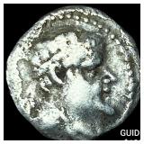 Greco-Bactria Eucratides I 171-145 BC Silver Obol
