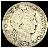 1897-O Silver Barber Half Dollar NICELY  CIRCULAT