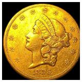 1856-S Gold $20 Liberty Head Double Eagle CLOSELY