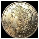 1896 Morgan Silver Dollar GEM BU