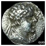Greco-Bactria Eucratides I 171-145 BC Silver Obol