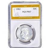 1962 Franklin Half Dollar PGA PR67