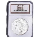 1885-O Morgan Silver Dollar NGC MS62