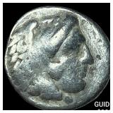 Macedonian Kingdom Alexander III Type Silver Drac