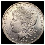 1881 Morgan Silver Dollar CHOICE AU