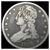 1838 Silver Half Dollar (Capped Bust) LIGHTLY CIRC