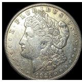 1921 Morgan Silver Dollar CLOSELY UNCIRCULATED