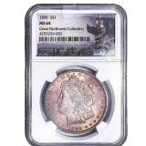 1896 Morgan Silver Dollar NGC MS64 VAM 6