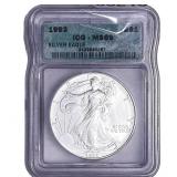1993 Silver Eagle ICG MS69