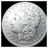 1881-O Silver Morgan Dollar LIGHTLY CIRCULATED